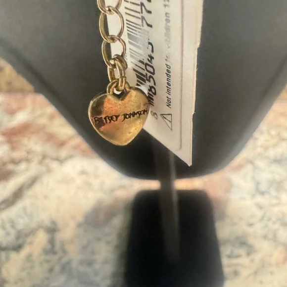 Betsey Johnson Heavens to Betsey Cow Jumped Over the Moon Necklace Celestial - Picture 7 of 8